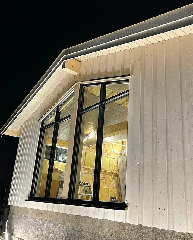 Påbygg på hytte på Blefjell