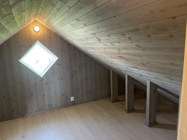 Ombygging av loft på Nordstrand