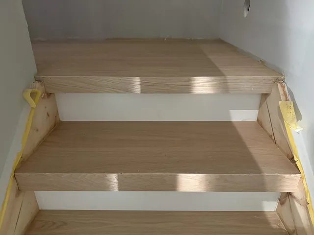Oppussing av trapp på Tveita