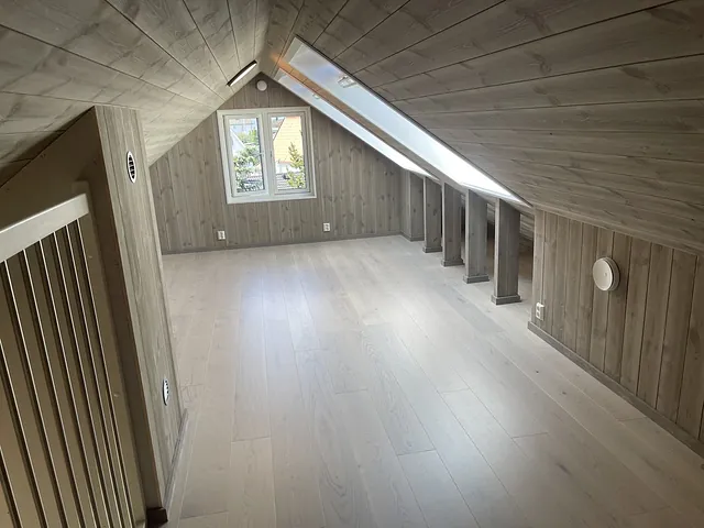 Konstruksjon av loft på Nordstrand