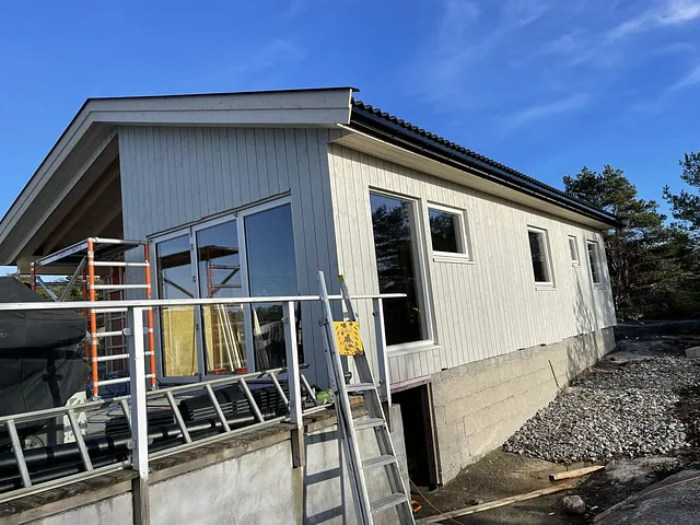 Nybygg av hytte på Hvaler
