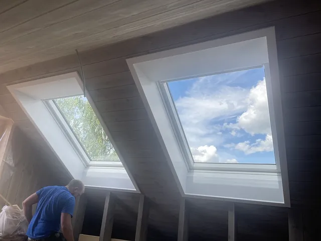 Ombygging av loft på Nordstrand