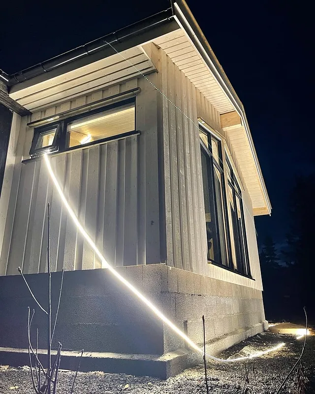 Påbygg på hytte på Blefjell