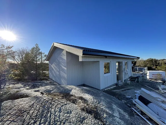 Nybygg av hytte på Hvaler
